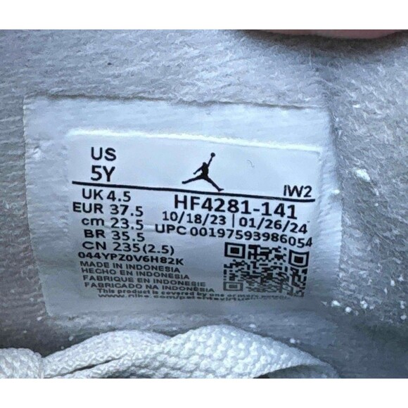 Nike Air Jordan 4 Retro 2024 Military Blue Size 5 Youth (Size 6.5 Women's) - Picture 6 of 10